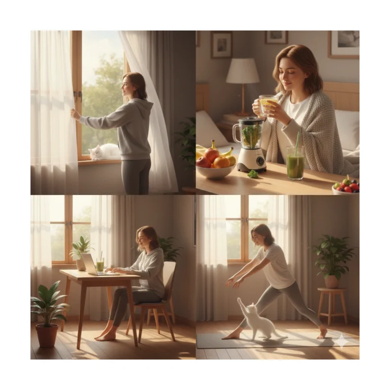 아침 건강 습관들