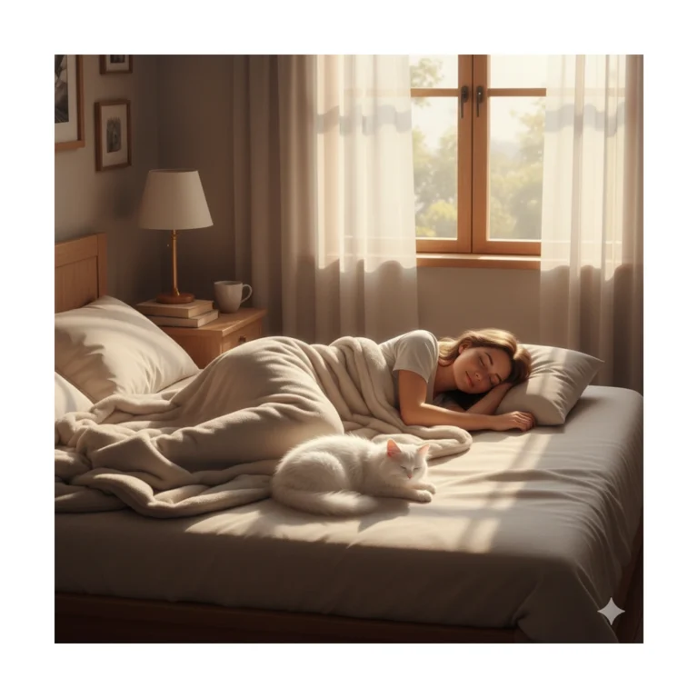 편하게 자는 모습